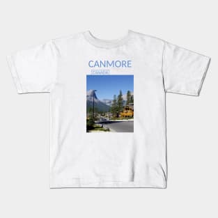 Canmore Alberta Canada Banff National Park Gift for Canadian Canada Day Present Souvenir T-shirt Hoodie Apparel Mug Notebook Tote Pillow Sticker Magnet Kids T-Shirt